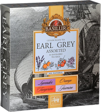 Basilur Earl Grey Assorted 40 x 2 g