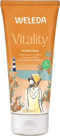 Weleda VITALITY Rakytníkový sprchový krém 200 ml