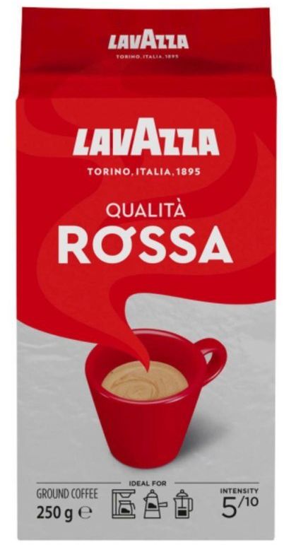 Lavazza Espresso Qualita Rossa mletá káva 250 g