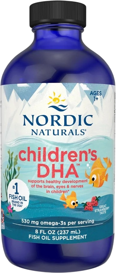 Nordic Naturals Children's DHA 530 mg jahoda 237 ml