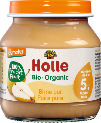 Holle bio dětská přesnídávka 100% hruška 125 g