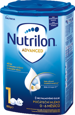 Nutrilon Advanced 1 počáteční kojenecké mléko 6 x 800 g