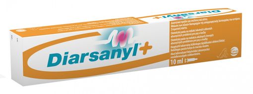 Diarsanyl  Pasta na akutní průjem pro psy a kočky 10 ml