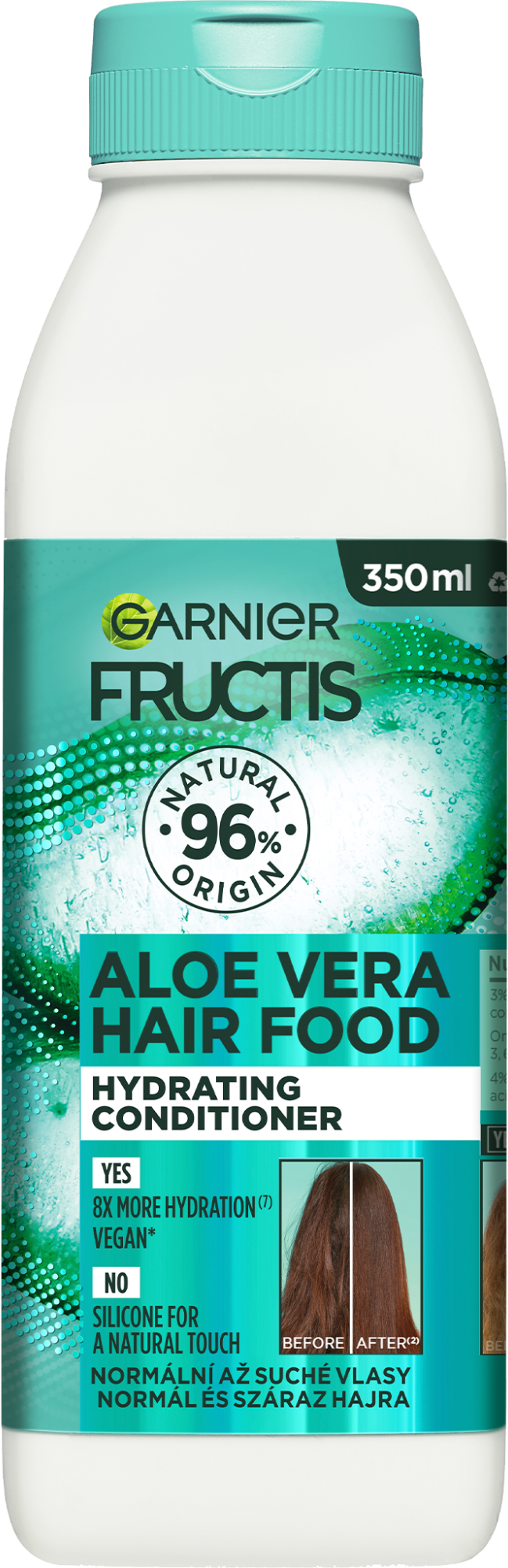 Garnier Fructis Hair Food Aloe vera balzám pro normální až suché vlasy 350 ml
