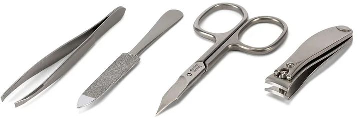 Mühle Luxusní cestovní manikúrový set s koženým pouzdrem
