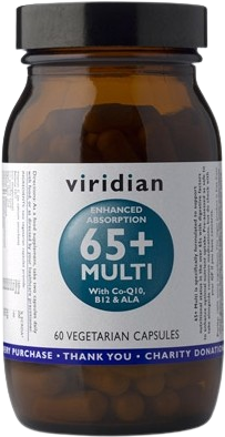 Viridian 65+ Multi 60 kapslí