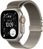 Apple Watch Ultra 3 GPS + Cellular 49mm přírodní titan - přírodní titanový milánský tah - S