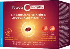 Novo C  Novo C Komplex C, D, Zinek 3v1 měkké tob.90 90 tobolek