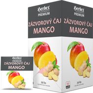 Herbex Premium Zázvorový čaj Mango 20