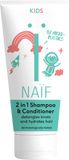 NAÏF Dětský šampon a kondicionér 2v1 pro snadné rozčesávání 200 ml