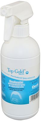 Top Gold Deodorační antimikrobakteriální sprej do obuvi a na nohy 500 ml