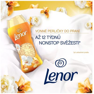 Lenor Vonné perličky, Gold Orchid & Vanilla 495 g