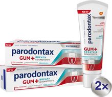Parodontax pro dásně, dech a citlivé zuby Whitening 2 x 75 ml