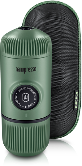 Wacaco Nanopresso Moss Green + pevný obal