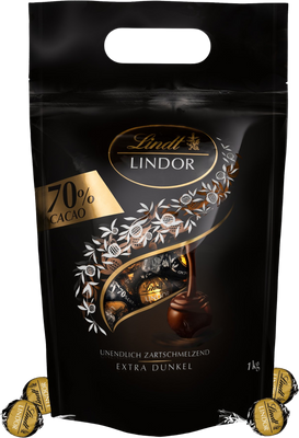 Lindt Lindor Dark 70% 1000 g