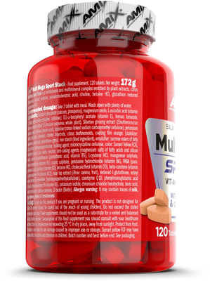 Amix Multi mega sport stack 120 tablet