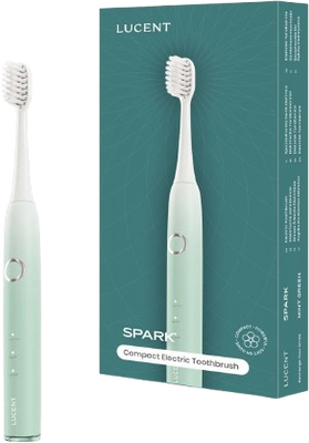 Be Lucent Spark Sonic Electric Toothbrush, mint green