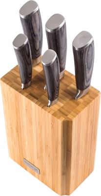 G21 Sada nožů Gourmet Stone + bambusový blok