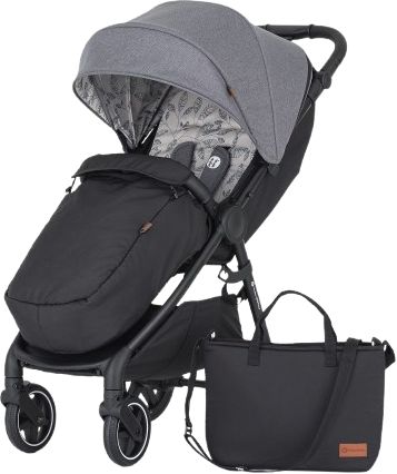 Petite&Mars Kočárek sportovní Royal3 Black Ultimate Grey