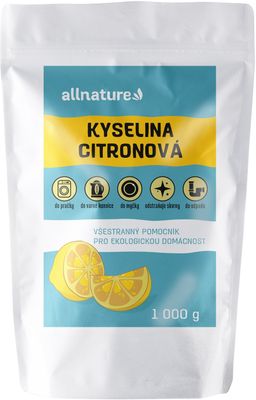 Allnature Kyselina citronová 1000 g