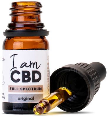 I am CBD Full Spectrum CBD konopný olej 15% original 10 ml