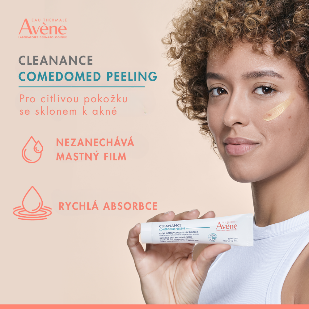 Avène ComedoMed peeling krém proti nedokonalostem 40 ml