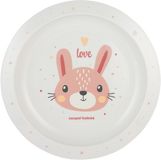Canpol babies Talíř plastový Cute animals - zajíc