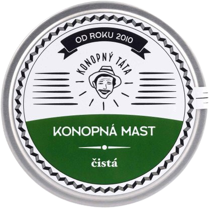 Konopný Táta Konopná mast čistá 200 ml
