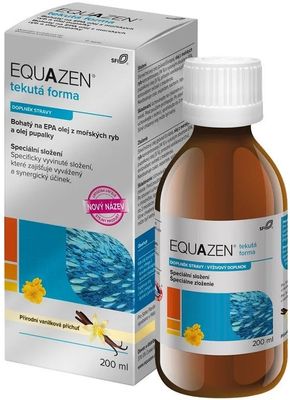 Equazen Tekutá forma s příchutí vanilky 200 ml
