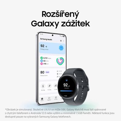 Samsung Galaxy Watch8 (40mm) stříbrná