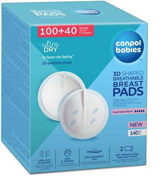Canpol babies Jednorázové vložky do podprsenky 140 ks