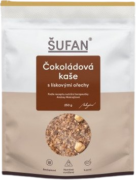 Šufan Čokoládová kaše s lískovými ořechy 250 g