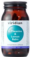 Viridian L-Theanine & Lemon Balm 90 kapslí