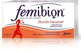 Femibion Železo Ferrochel tobolky 30