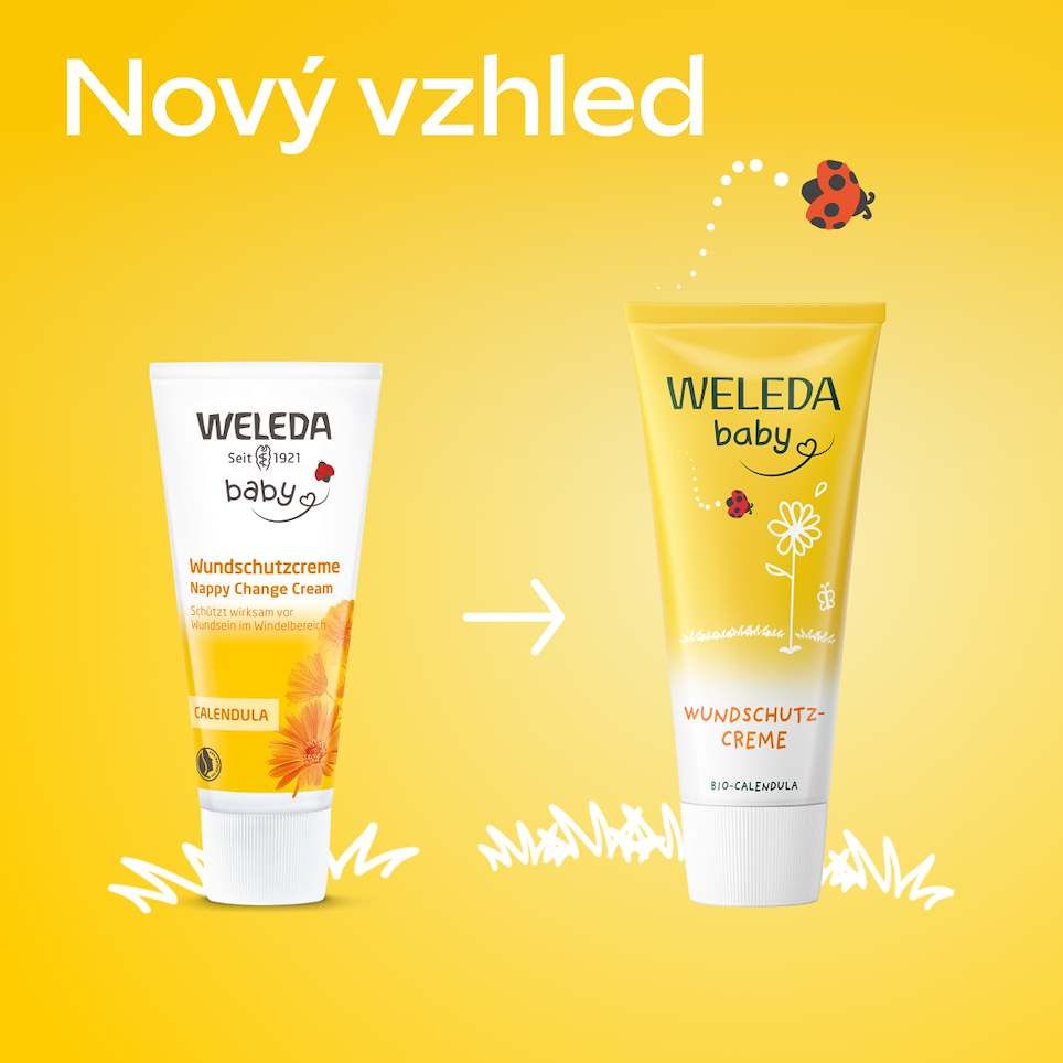 Weleda Měsíčkový kojenecký krém na zadeček 75 ml