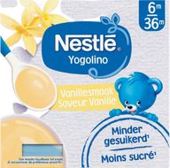 Nestlé Yogolino Mléčný dezert s příchutí vanilky 4 x 100 g