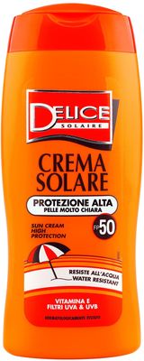 Delice Solaire opalovací krém SPF50 250 ml