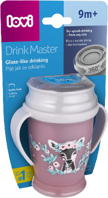 LOVI Hrneček 360 WILD SOUL 9m+ holka 250 ml