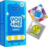You Me Romeo kondomy se zvýšenou dávkou lubrikace 12 ks