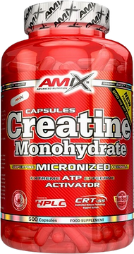 Amix Creatine monohydrate 800 mg 500 kapslí