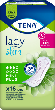 Tena Lady Mini Plus Slim Inkontinenční vložky 16 ks
