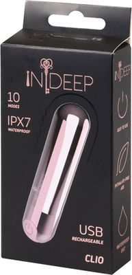 Indeep Dobíjecí minivibrátor Clio Pink