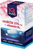 IQ Mag hořčík 375mg + vit.B6 60 kapslí
