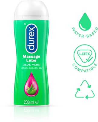 Durex Intimní masážní gel 2v1 Aloe vera 200 ml