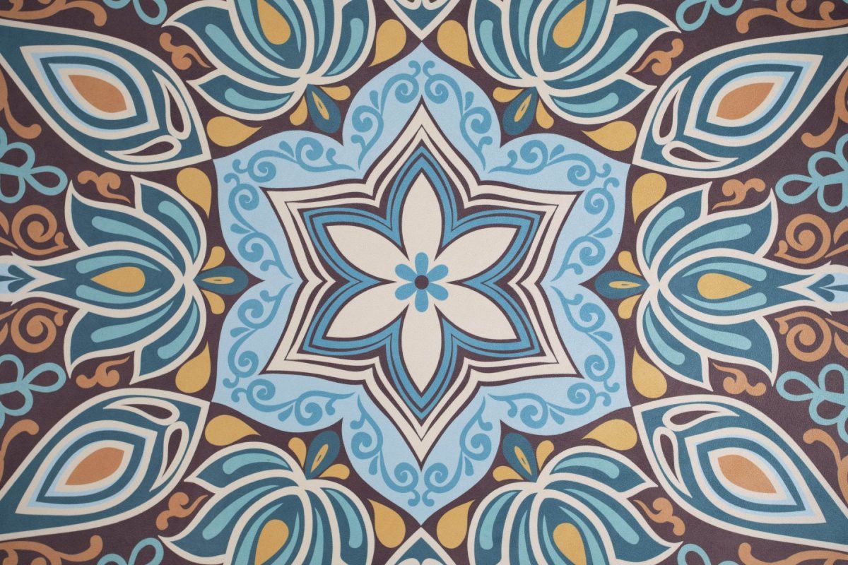 Sharp Shape Kruhová podložka na jógu Mandala