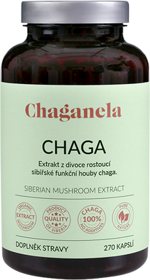 Chaganela Extrakt ze sibiřské čagy 270 kapslí