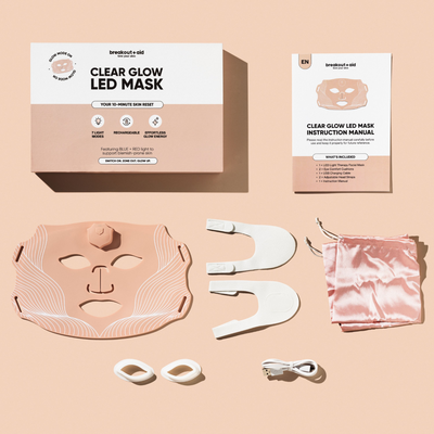 Breakout+aid Clear Glow LED maska