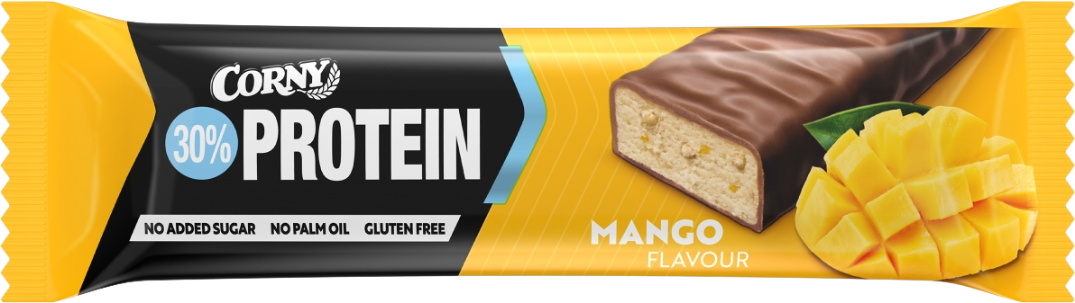 Corny Protein 30 % proteinová tyčinka mango 50 g