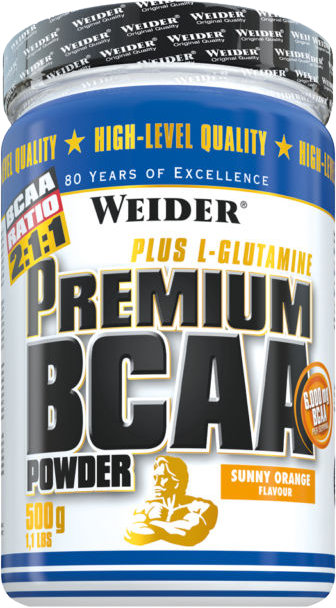 Weider Premium BCAA, Sunny Orange 500 g