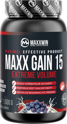Maxxwin Maxx Gain 15 borůvka 1500 g